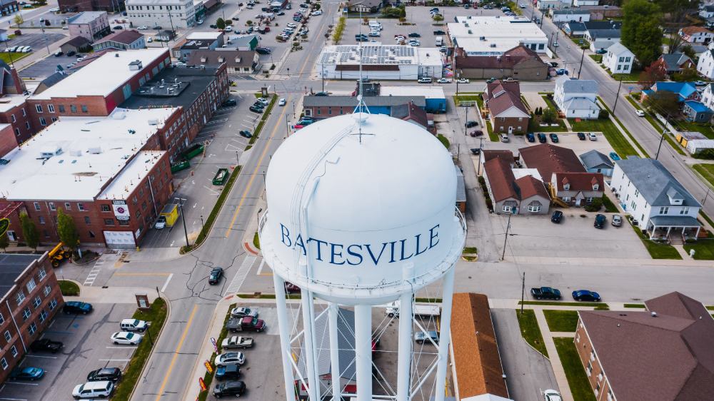 Batesville Aerial View